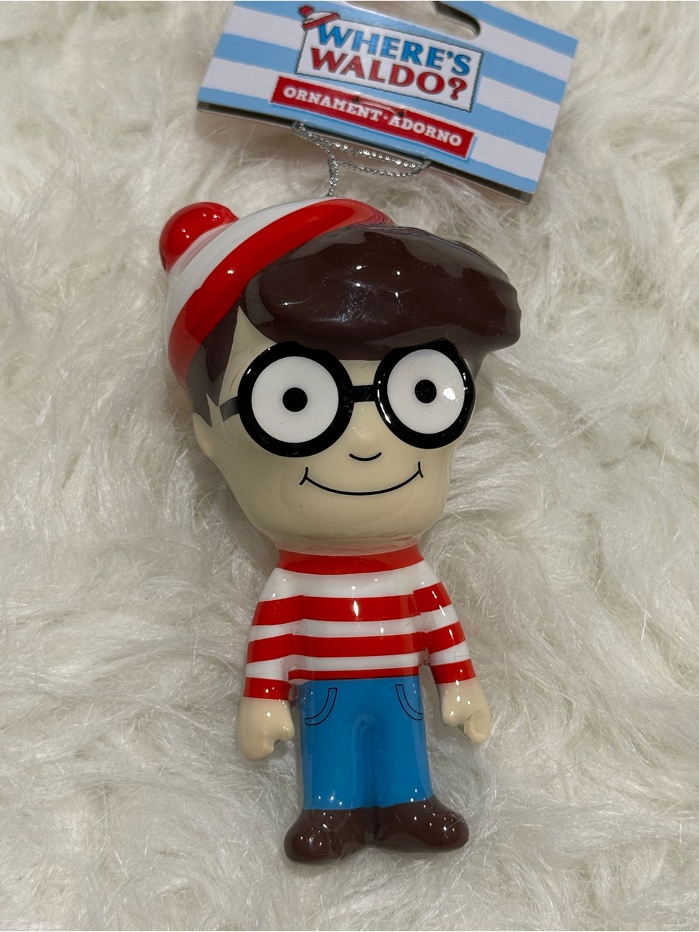 Where’s Waldo Christmas Ornament Ruz Holiday 2025 A29170 Hanging Decor • New ••